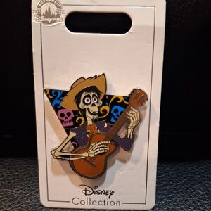 Disney Parks Pixar Coco HECTOR Playing Guitar Collectible Trading Pin NEW